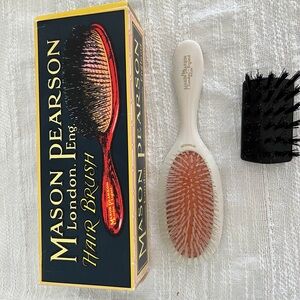 Pearson Detangler Hair Brush in  Cream